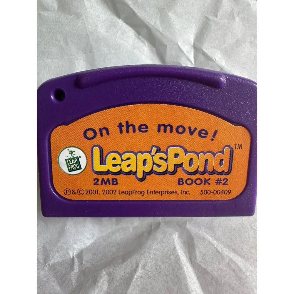 LeapFrog LeapPad Quantum Pad Cartridge Lot 5 Math Science Phonics Leaps Pond
